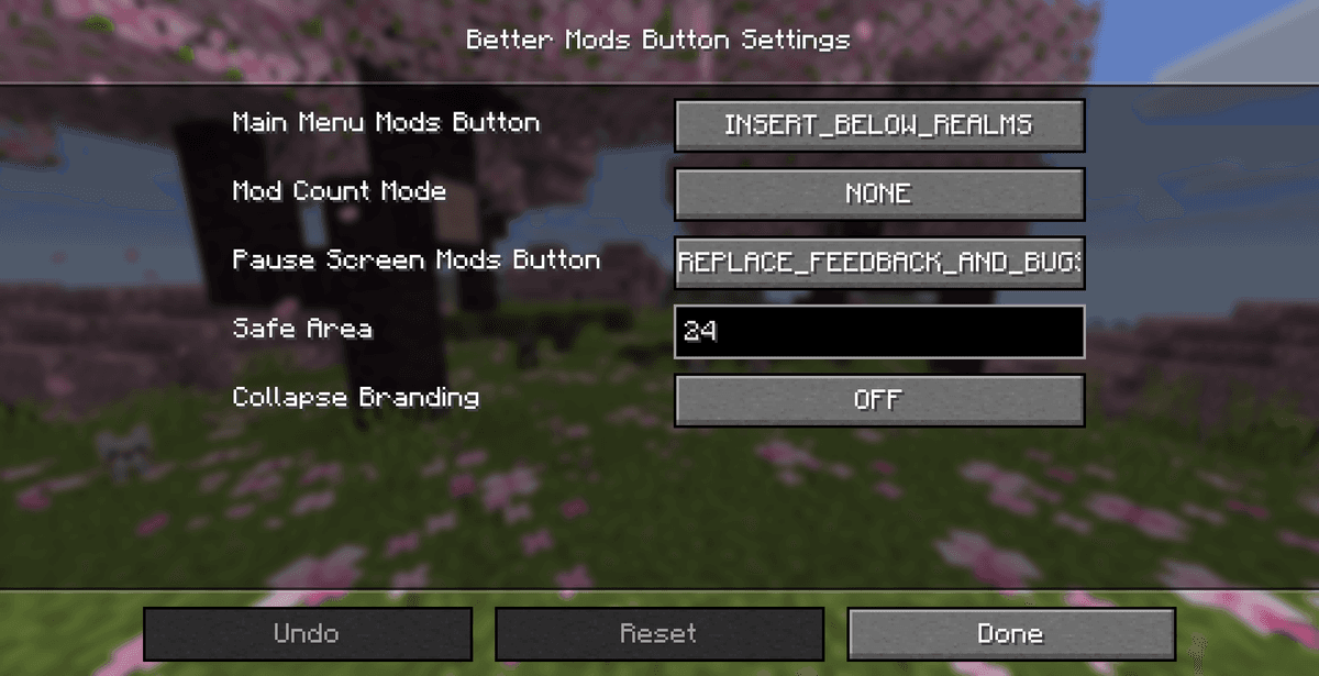 For more convenient configuration, you can install the helper mod Config Menus for Forge (or NeoForge). Thanks to this, you…
