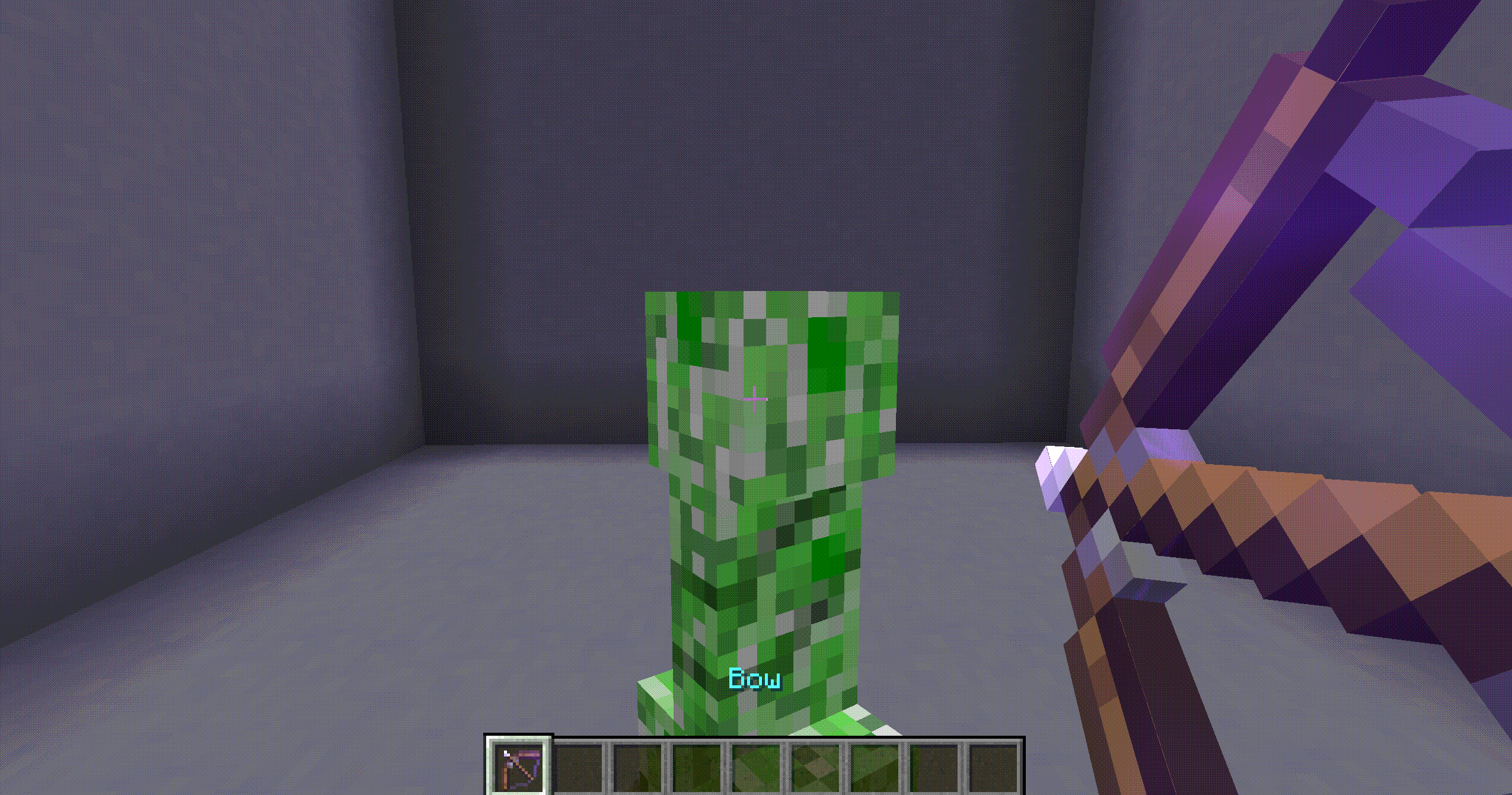 This enchantment is a control tool. It is convenient for keeping mobs at a distance, knocking opponents off cliffs in PvP…