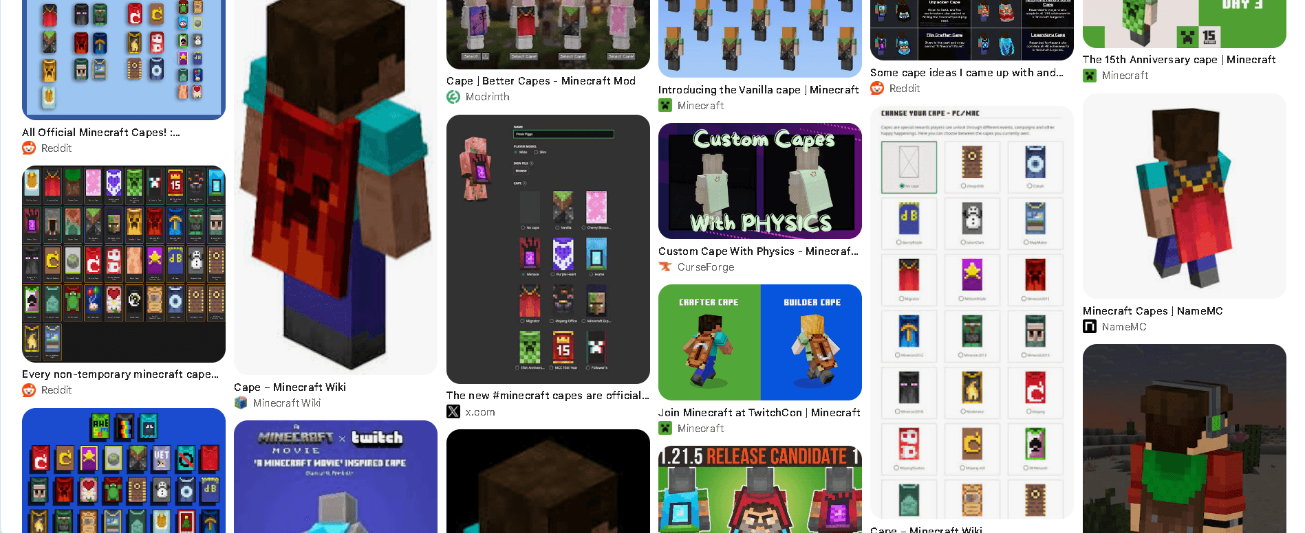 Як отримати плащ у Minecraft: офіційні накидки, OptiFine та безкоштовні моди