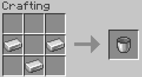Як зробити відро у Minecraft: рецепт крафту, варіанти та трюк MLG Water