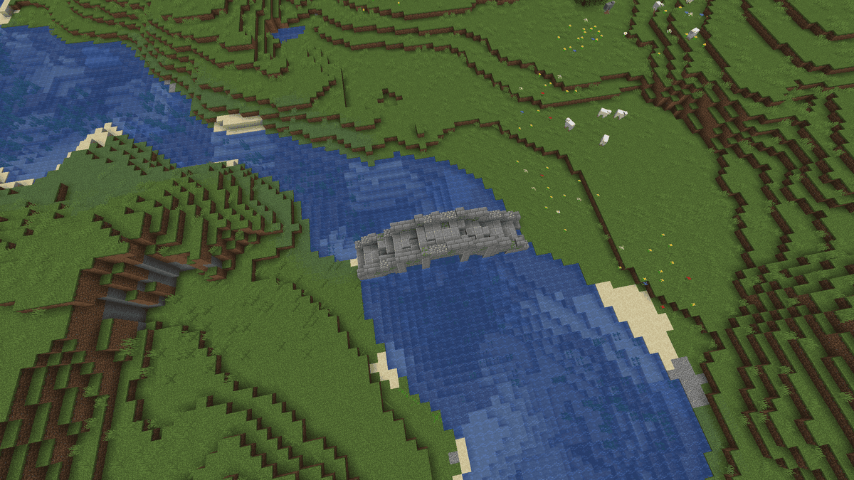 The bridges are generated only in the Overworld — the mod's structures do not appear in the Nether or the End. Underwater…