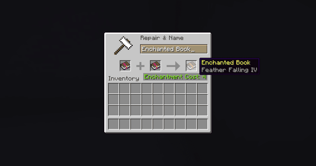 The order of operations matters: first, assemble Feather Falling IV from two IIIs, and only then apply the rest of the…