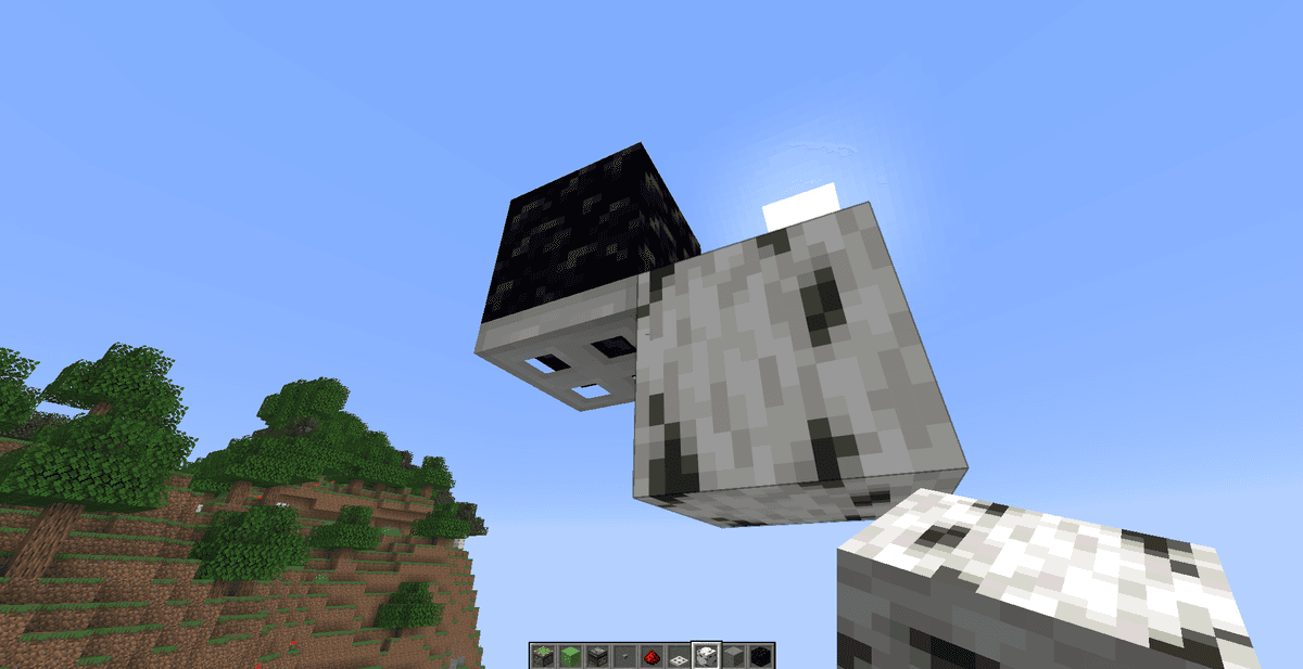 Top station: Place obsidian above the top part of the elevator to stop it at the desired height. To launch it down, install…