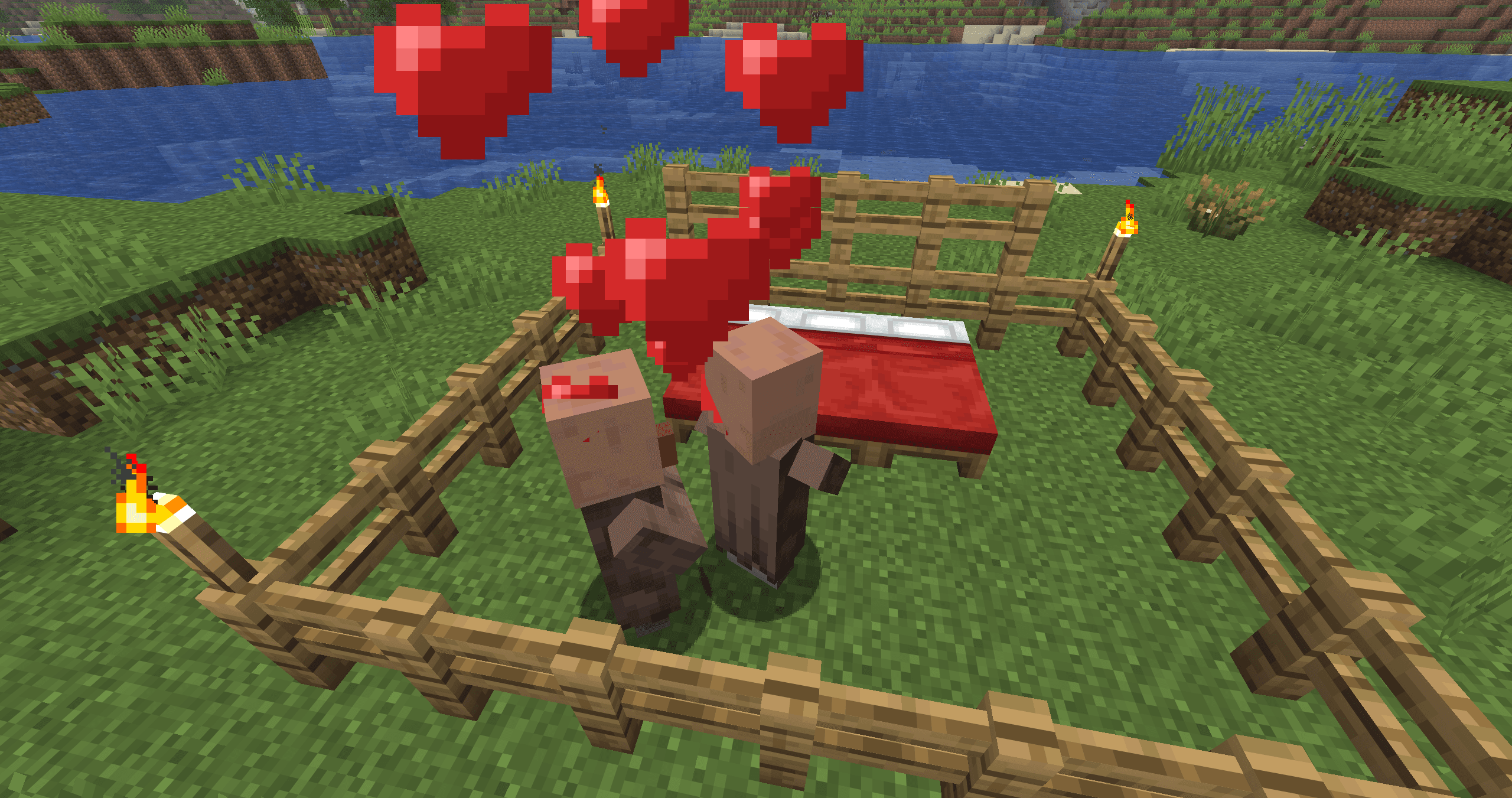 Як розводити селян для торгівлі в Minecraft