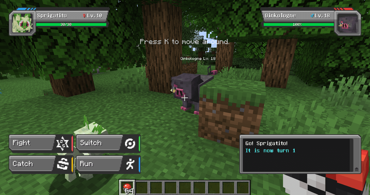 Two things distinguish combat from the original games. First is free movement: you can enable it directly in the battle…