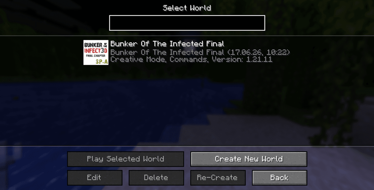 Mapa podporuje režim pro jednoho hráče i kooperaci pro 1–2 hráče. Projekt byl vyvinut pro verzi Minecraft 1.21.11 a…