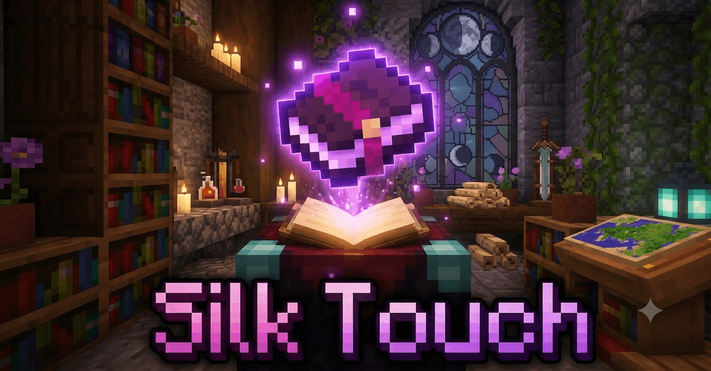 Silk Touch in Minecraft — a complete enchantment guide