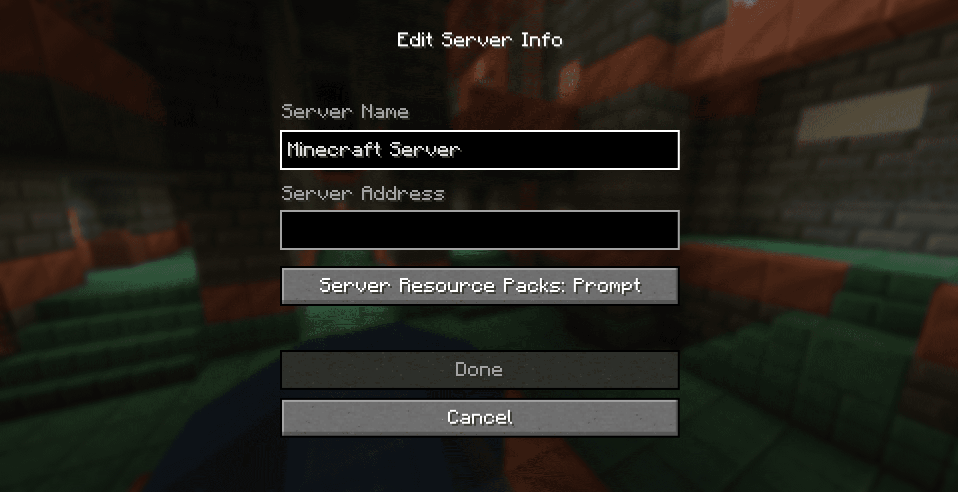 Як зайти на сервер у Minecraft Java