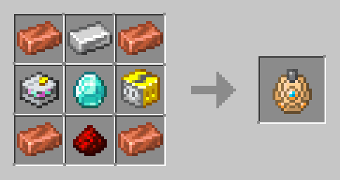 Each of the four devices is crafted at a crafting table with its own recipe. The exact crafting layouts for PokéNav…
