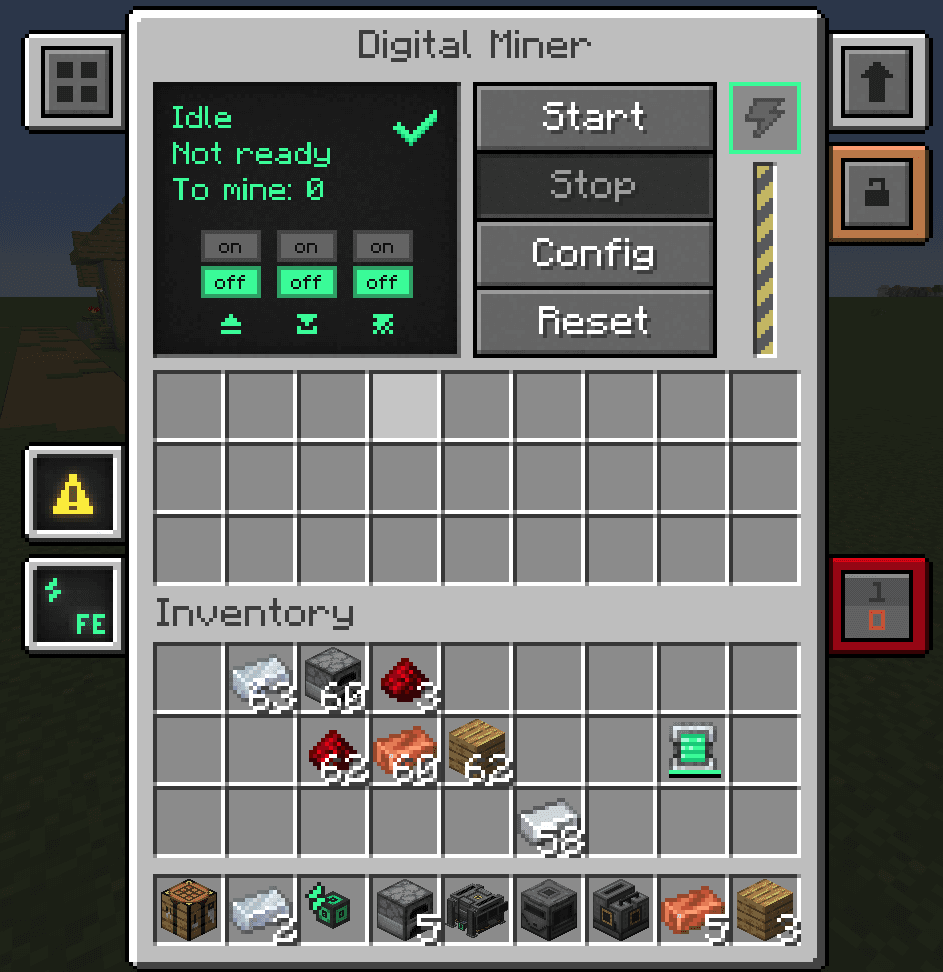 The Digital Miner is the main tool for resource gathering in the late stages of the game. It teleports ores directly from…