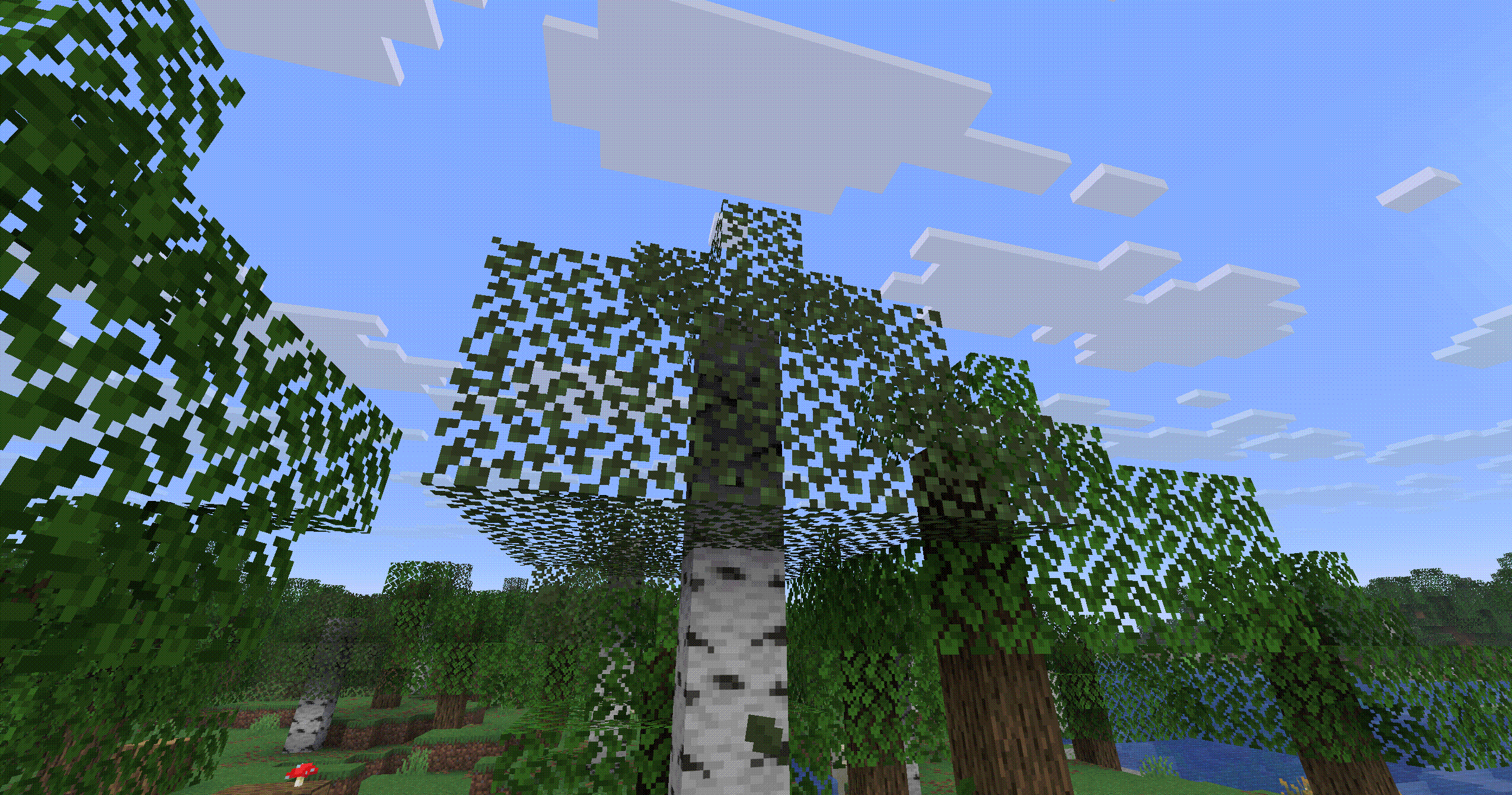 For those who want an even denser outer canopy shell, the mod includes a built-in resource pack. You can activate it in the…