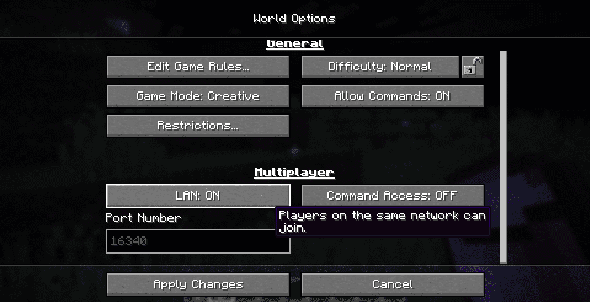 Як відкрити світ для мережі у Minecraft: гра по Wi-Fi