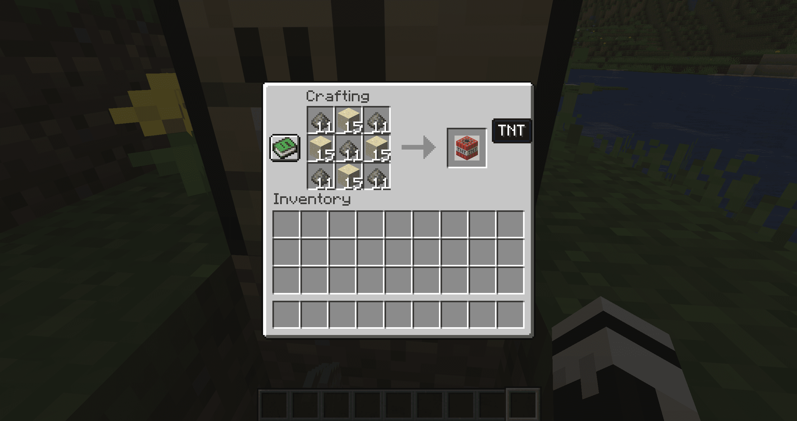 Як зробити динаміт у Minecraft