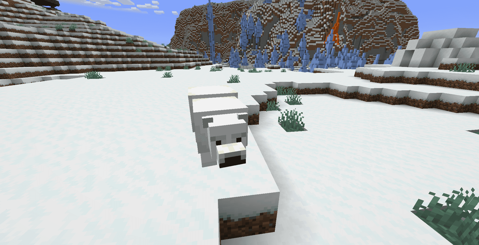 Білий ведмідь у Minecraft: де знайти, як транспортувати та захист від атак