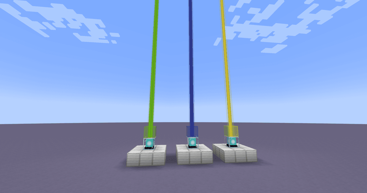 The beam color is changed using stained glass. If you place a block or pane of stained glass above the beacon, the beam…