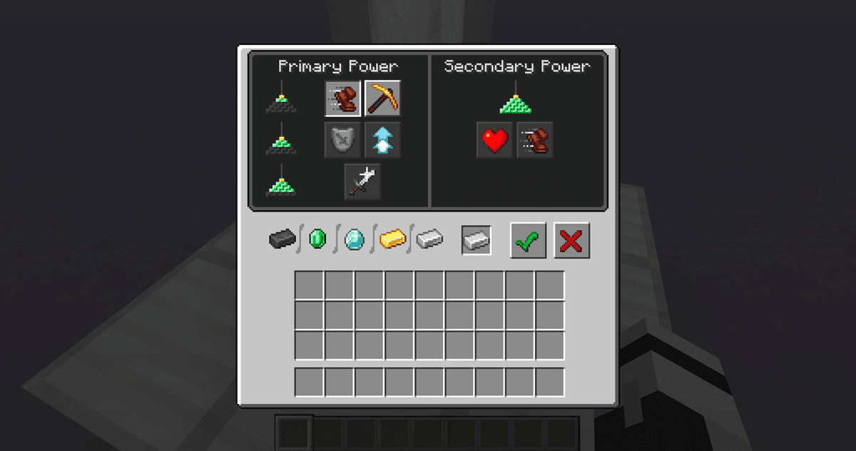 You only pay once: after that, the beacon automatically renews the buff every few seconds as long as a player is within…