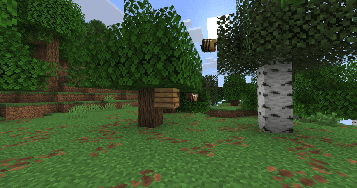 Bees can be obtained in two ways. The first is to find a naturally generated bee nest (they spawn on trees in plains…