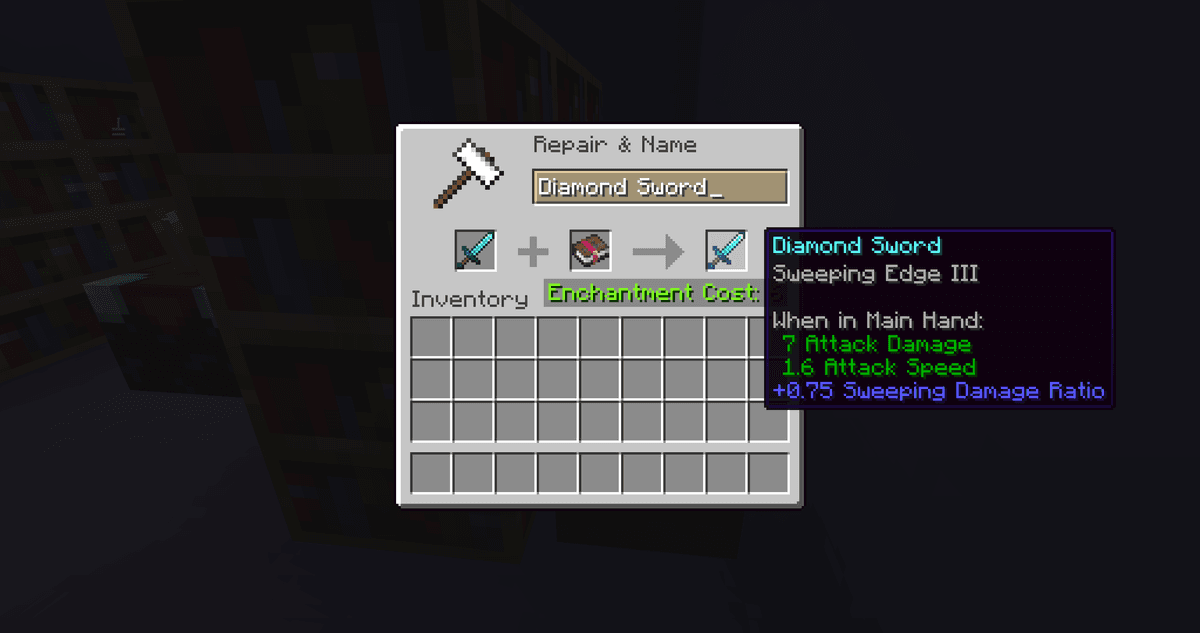 The command works for a player with appropriate permissions and applies level III to the item in hand.
