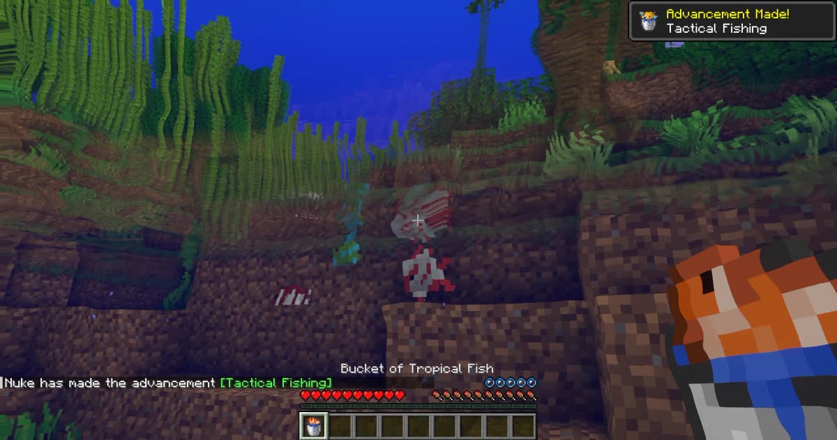 For Java Edition: First fill the bucket with water, then right-click on a tropical fish to catch it. For Bedrock Edition…