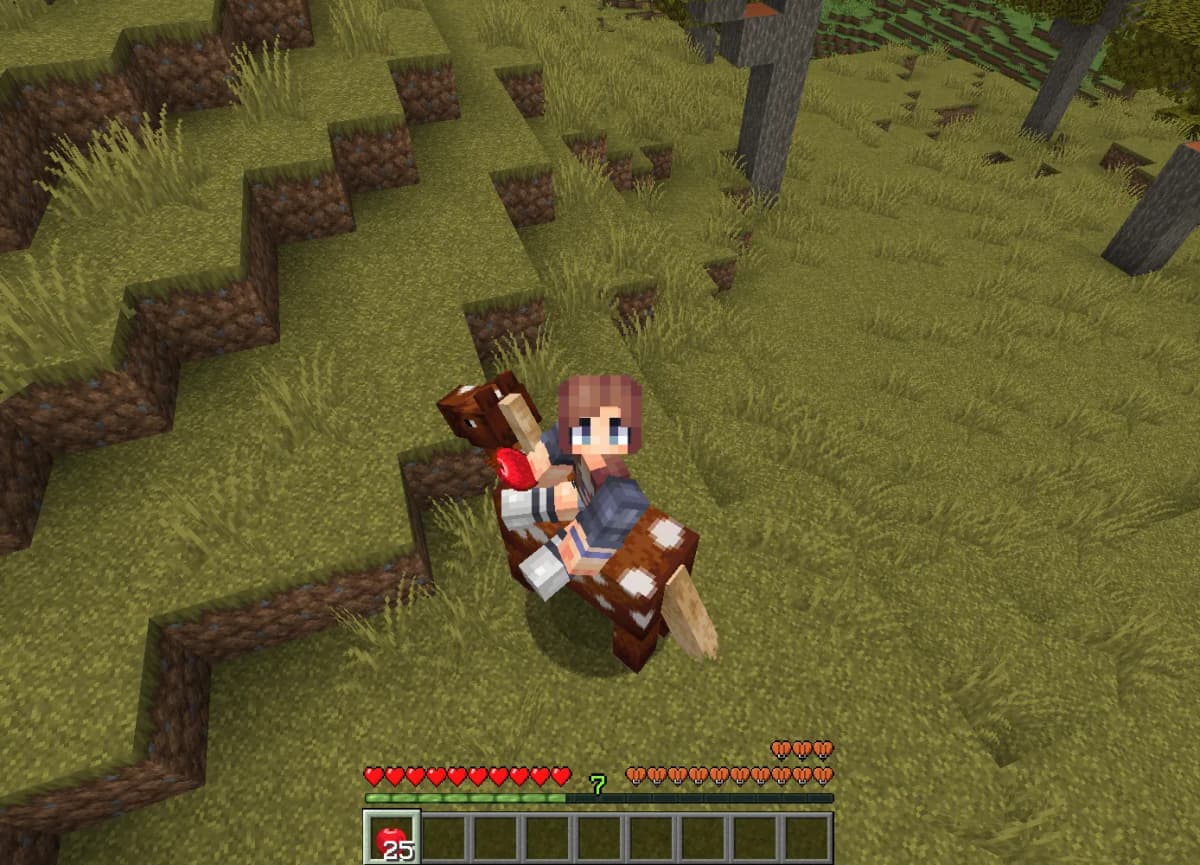 Step 1: Find a Horse Explore the Plains or Savanna biomes to find a wild horse. Approach it without any weapons or items in…