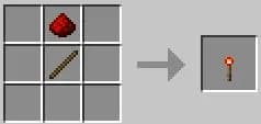 Redstone Torch – a constant signal source