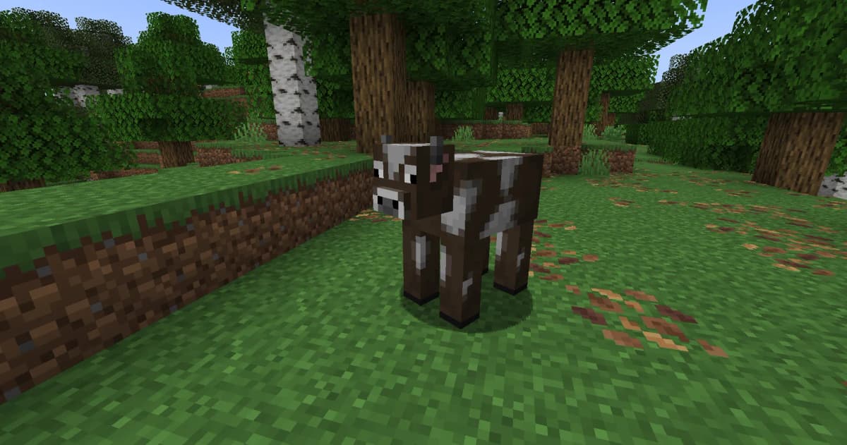 This snapshot updates the model of regular cows found in temperate biomes. The texture has been improved: spots are more…