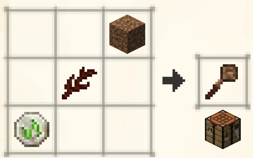 Recipe: dirt, Earth Rune, Livingwood Twigs.