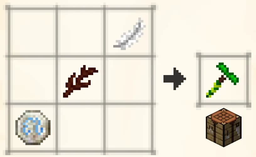 Recipe: Air Rune, feather, Livingwood Twig.
