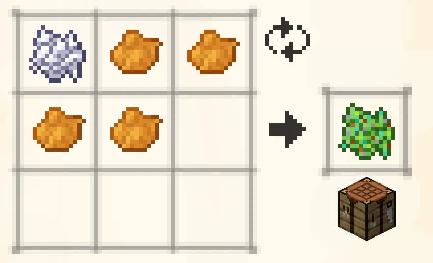 If you don’t want to spend time searching, you can craft Floral Fertilizer—it can grow random mystical flowers on grass.