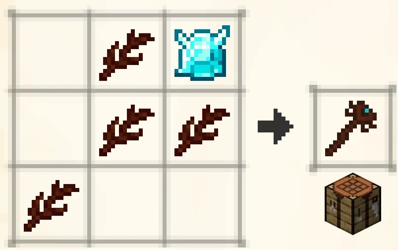 Recipe: Mana Diamond, Livingwood Twigs.
