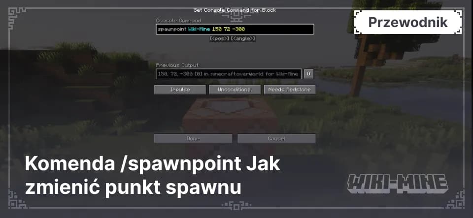 Komenda /spawnpoint Jak zmienić punkt spawnu — Kompletny poradnik dotyczący komendy /spawnpoint: składnia, współrzędne, użycie selektorów i różnice względem /setworldspawn. Dowiedz się…
