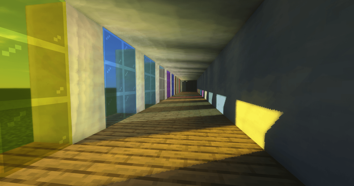 Shadows: dynamic, with soft edges (soft shadows), react to the sun's positionWater: reflects the sky and surroundings…