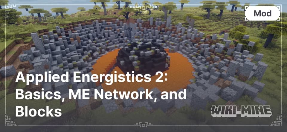 Applied Energistics in Minecraft – ME Network and Storage