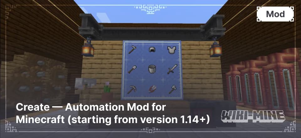 Create – Mechanical Power and Automation Mod for Minecraft