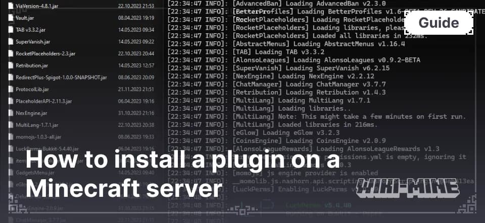 How to Install a Plugin on a Minecraft Server