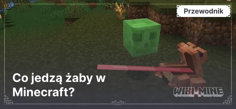 Co jedzą żaby w Minecraft? — Czym żywią się żaby w Minecraft?Żaby jedzą szlamy i sześciany magmy. Jednak sposób ich karmienia jest nieco inny:Małe szlamy:Żaby automatycz