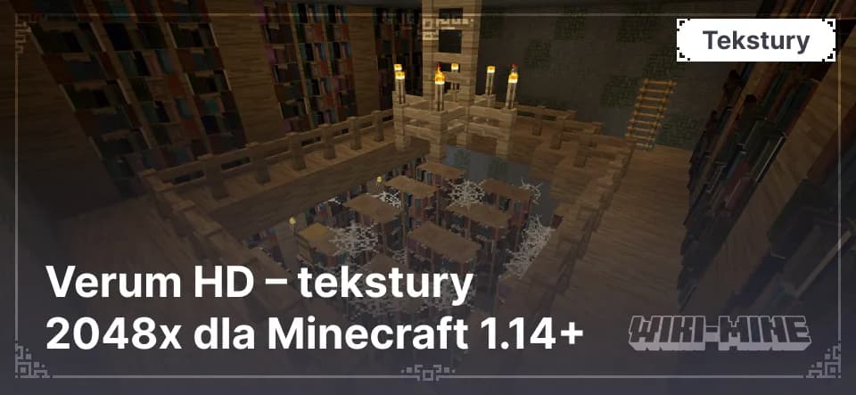 Verum HD – tekstury 2048x dla Minecraft 1.14+