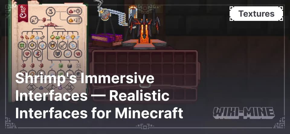 Shrimp's Immersive Interfaces — Realistic Interfaces for Minecraft
