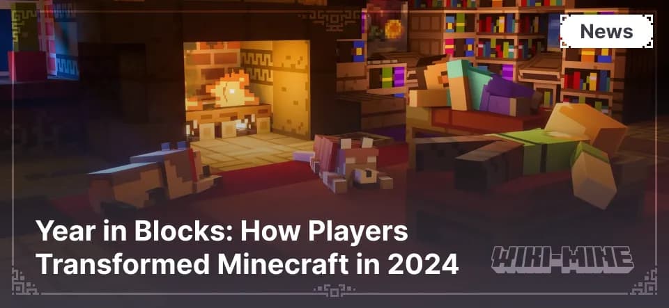 Year in Blocks: hoe spelers Minecraft veranderden in 2024