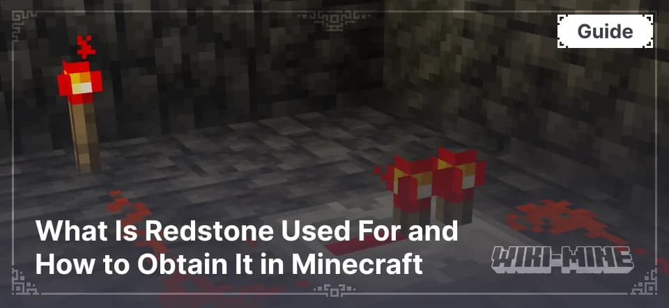 What Is Redstone Used For and How to Obtain It in Minecraft