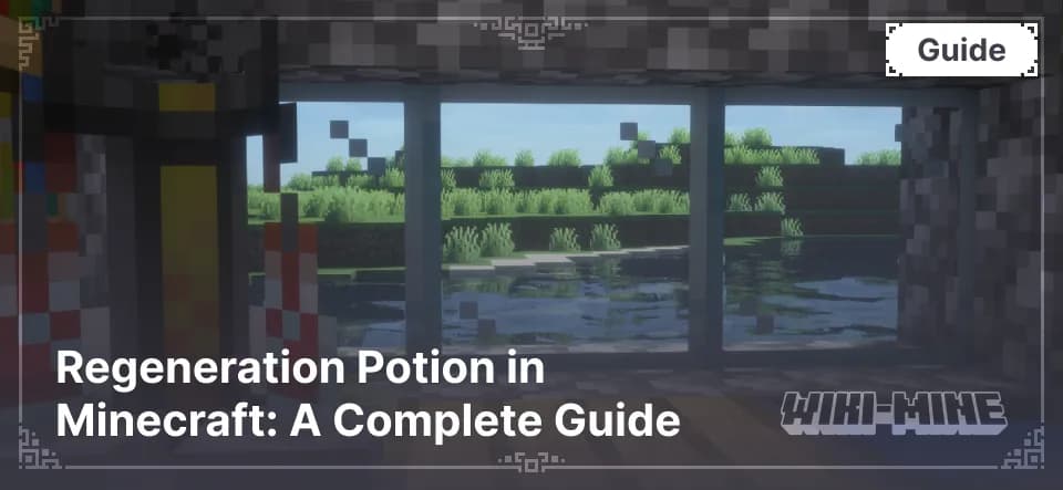 Regeneration Potion in Minecraft: A Complete Guide