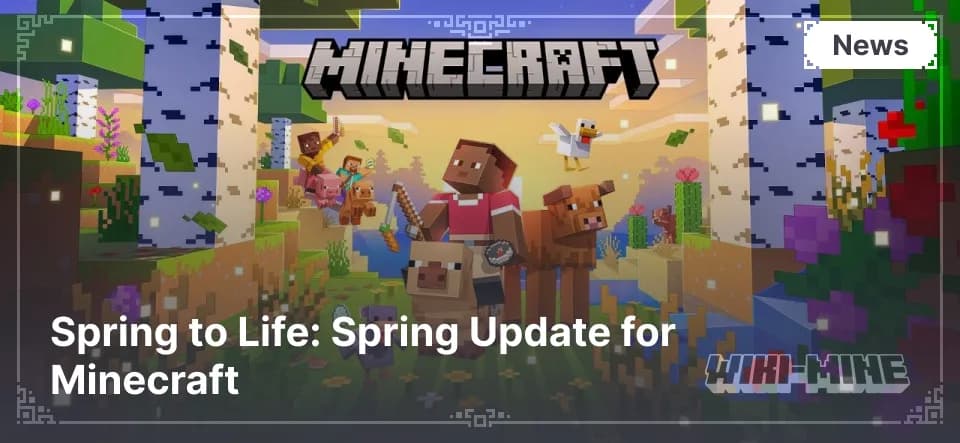Spring to Life: lente-update voor Minecraft