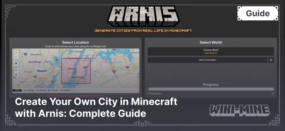 Create Your Own City in Minecraft with Arnis: Complete Guide