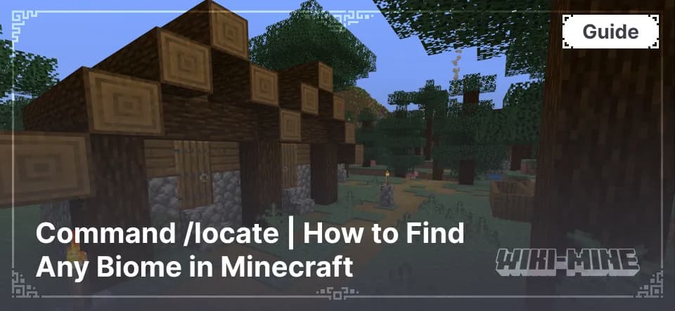 Command /locate | How to Find Any Biome in Minecraft