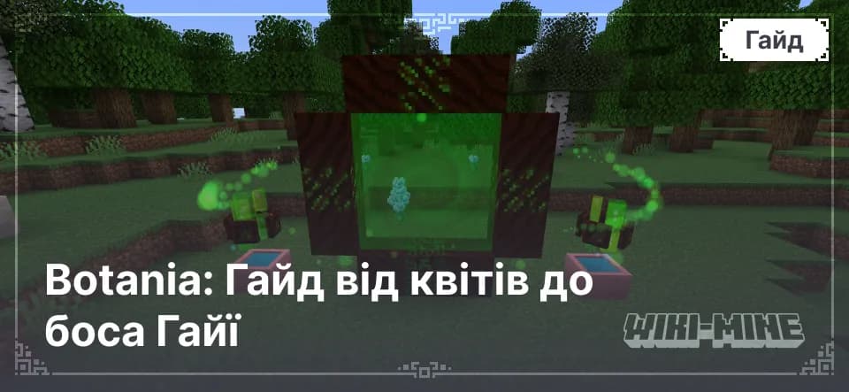 Botania: Гайд від квітів до боса Гаї