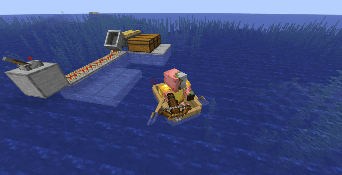 Find the mob in the Nether and lure it through the portal into the Overworld using a minecart or boat.