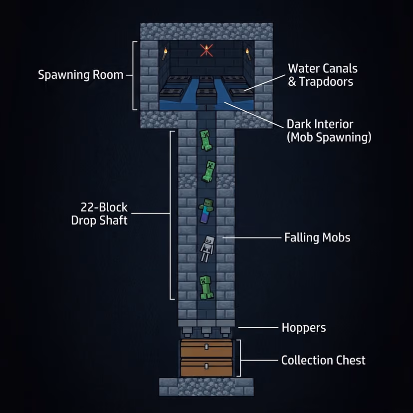 Construir Una Granja De Mobs Cl sica En Minecraft WIKI MINE construir-una-granja-de-mobs-cl-sica-en-minecraft-wiki-mine