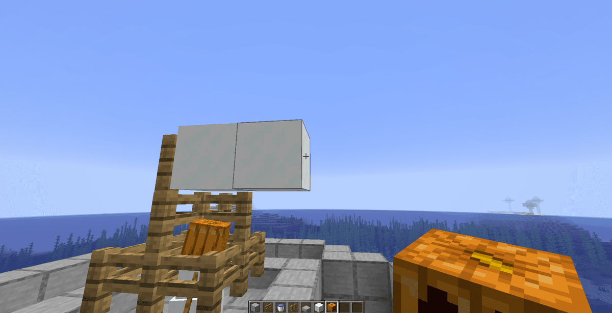 Around the flushing channels, build 4–5 floors of spawning platforms. Each floor should be a round or square area measuring…