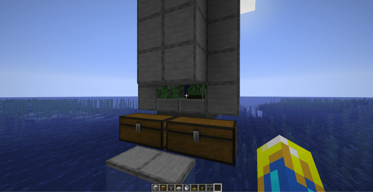 Building a classic Mob Tower allows you to obtain a large amount of valuable resources, such as gunpowder, string, bones…