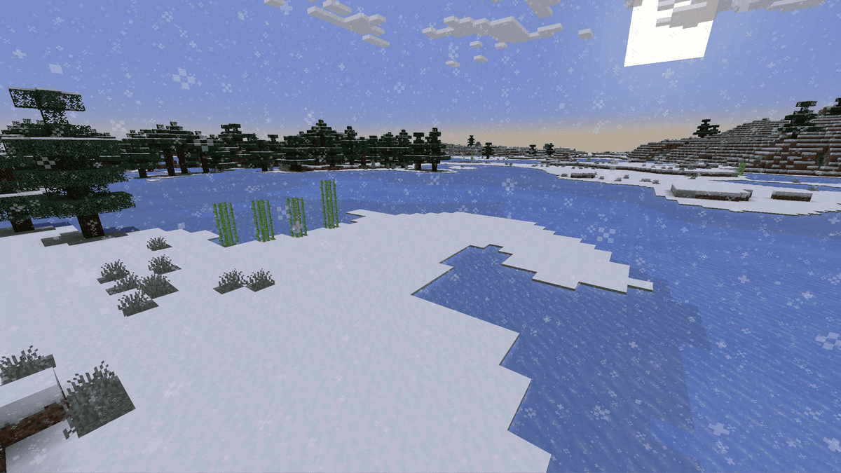 Plains biomes get covered in snow in winter and return to green grass in spring. Deserts and savannas transition into a…